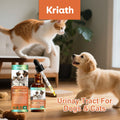 Gocce Svermentiere Naturali per Cani e Gatti, Integratore Antiparassitario Intestinale, Protezione e Repellente a Doppio Effetto, Liquido Svermentiere per Animali Domestici
