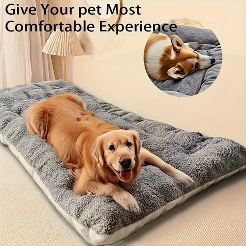 Cuccia/soffà extra-large in peluche per cani, cuccia per gatti, cuccia per cani, tappetino per gabbia, tappetino per animali domestici in poliestere spesso e super morbido