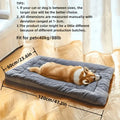 Cuccia/soffà extra-large in peluche per cani, cuccia per gatti, cuccia per cani, tappetino per gabbia, tappetino per animali domestici in poliestere spesso e super morbido